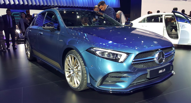 Illustration for article titled The 2019 Mercedes-AMG A35 Hot Hatch Looks Both Silly and Serious and I Want to Drive One Badly